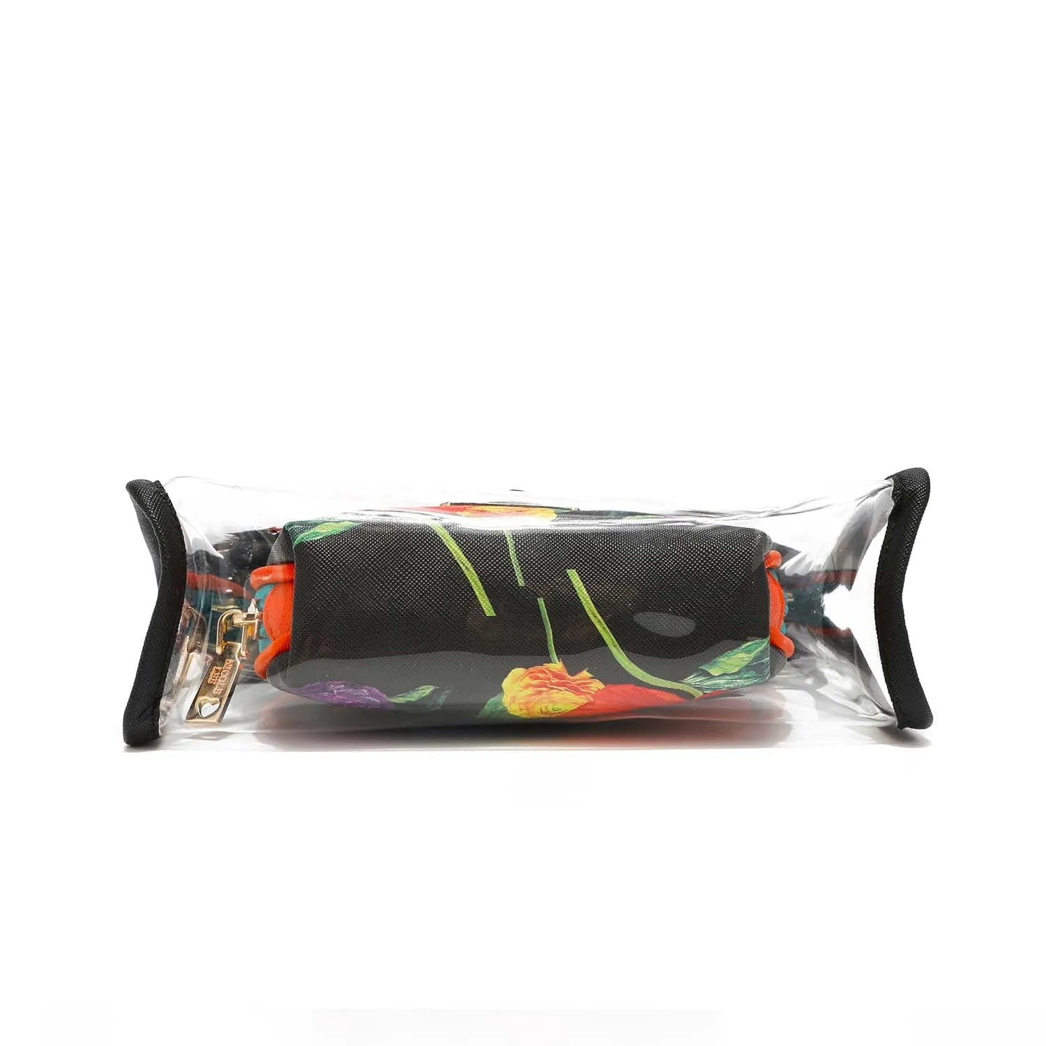 2 PIECE COSMETIC POUCH CROSSBODY