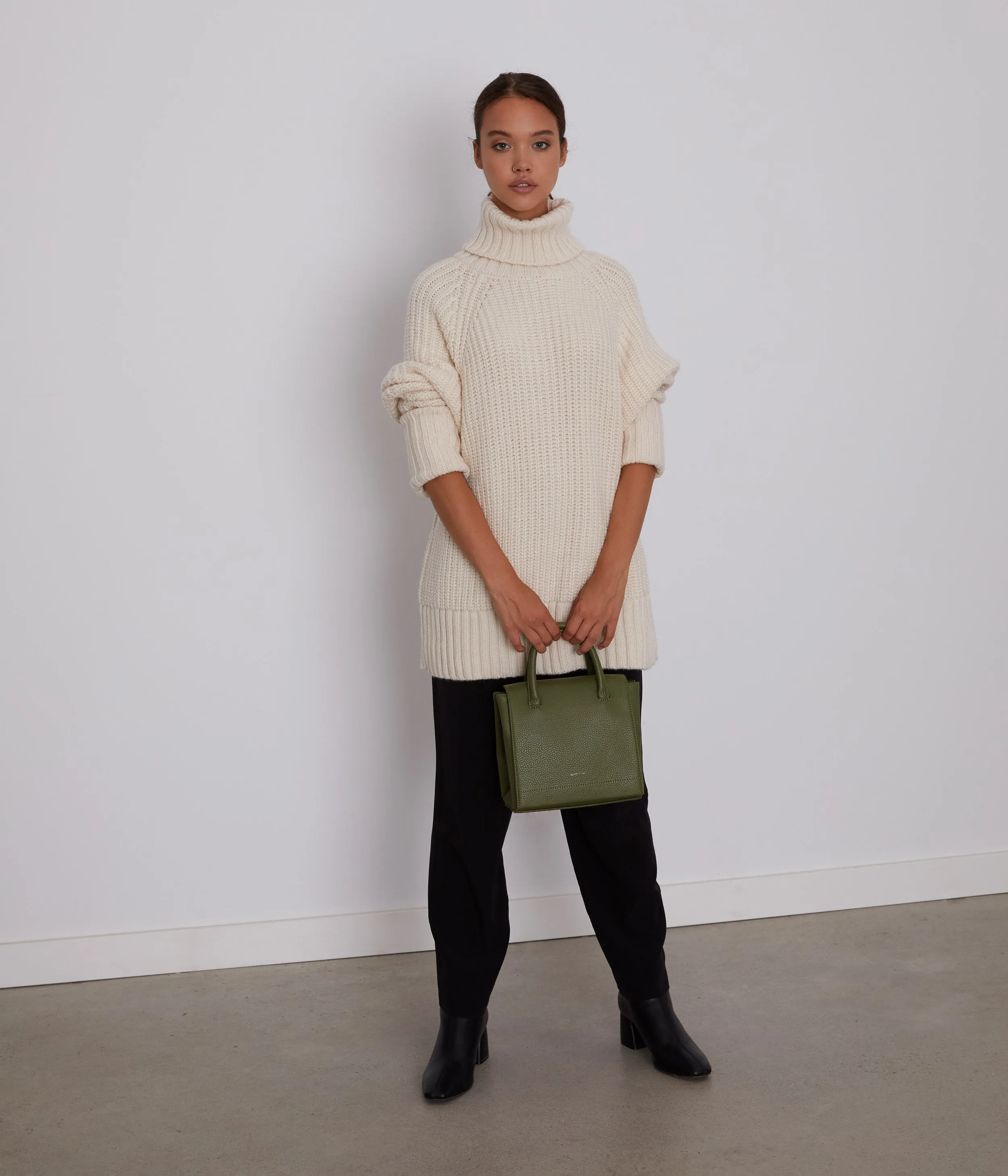 ADELSM Small Vegan Satchel - Purity