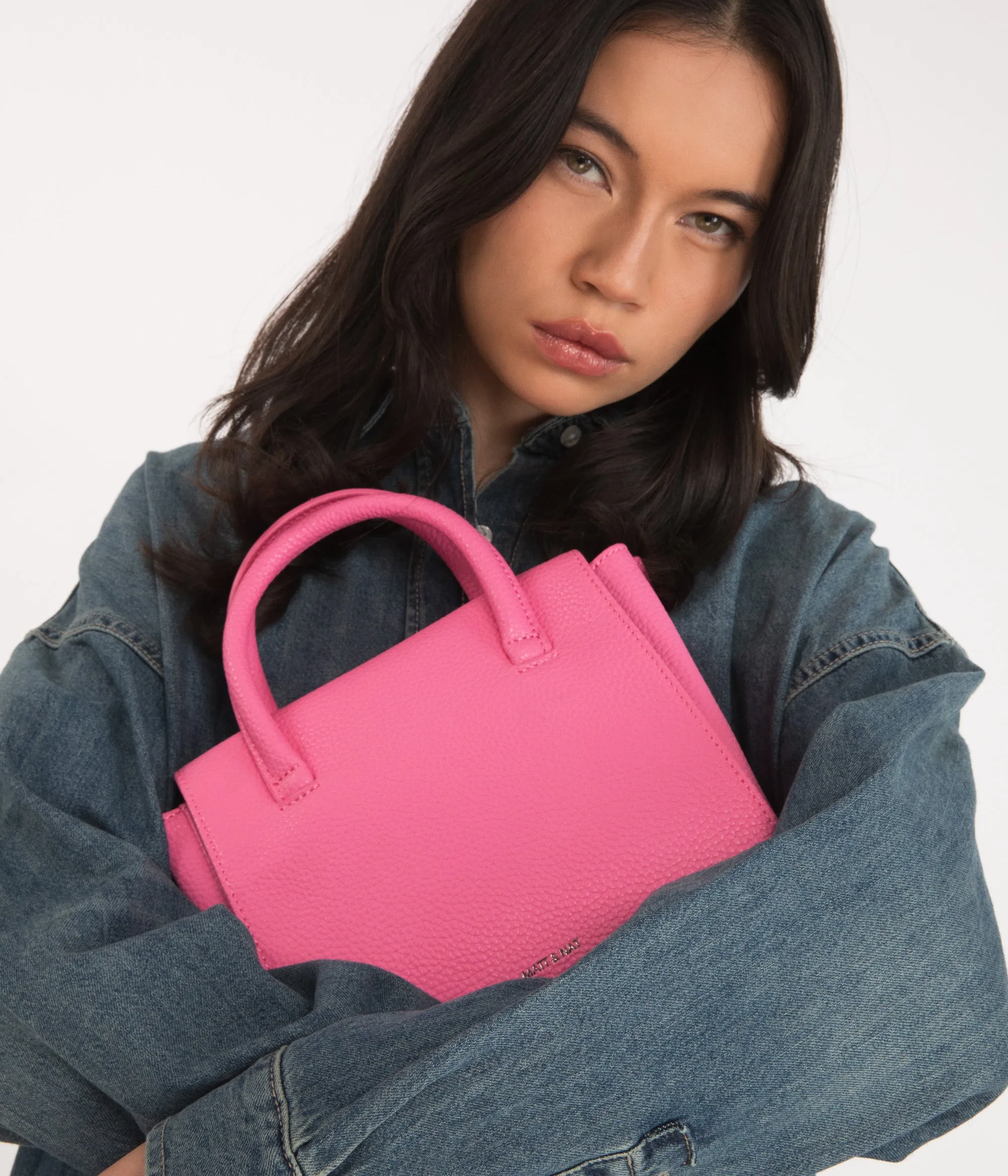 ADELSM Small Vegan Satchel - Purity