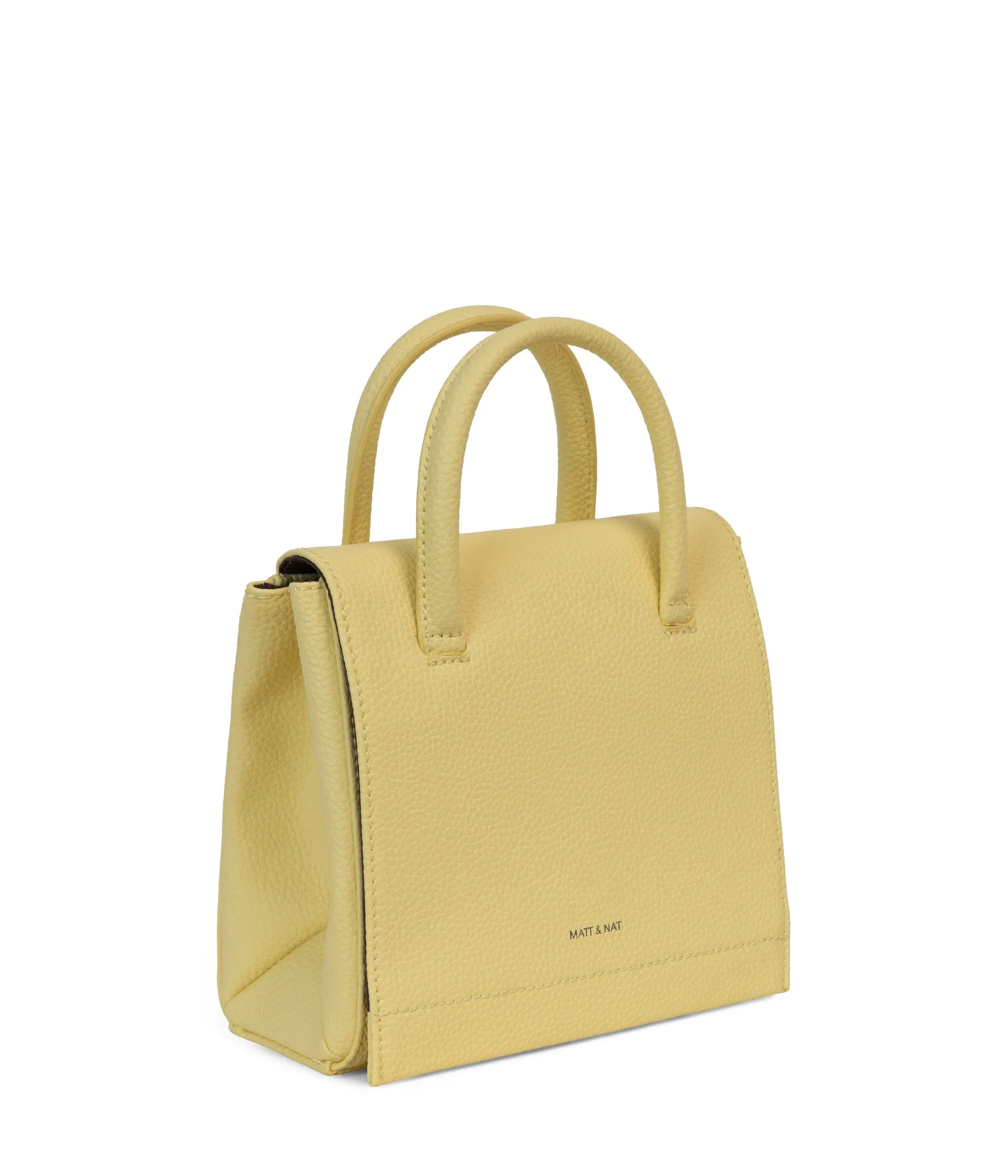 ADELSM Small Vegan Satchel - Purity