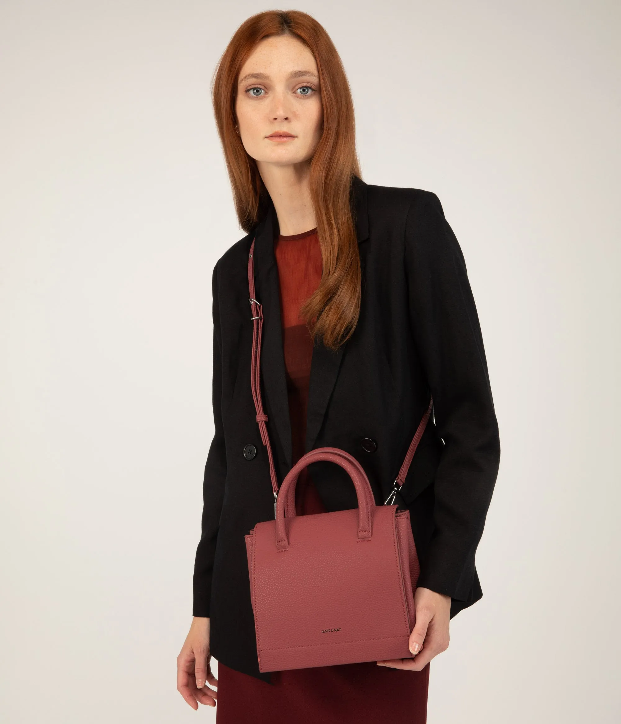 ADELSM Small Vegan Satchel - Purity