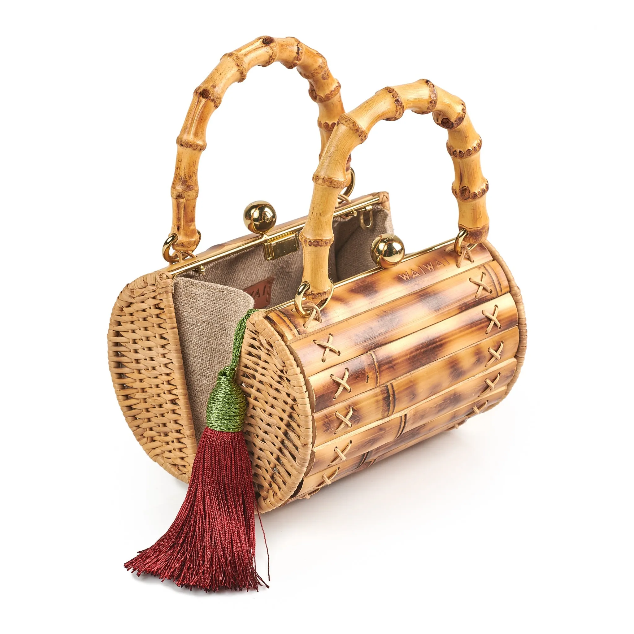 Alix Bamboo Bag Bamboo