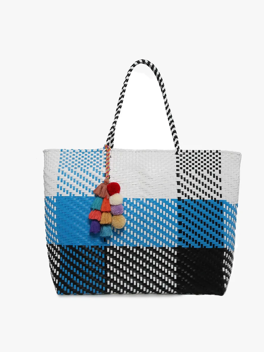 Allie Woven Tote