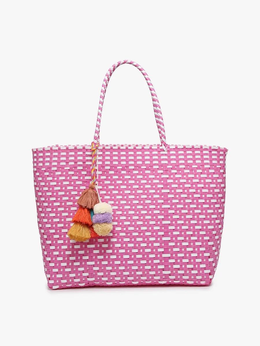 Allie Woven Tote