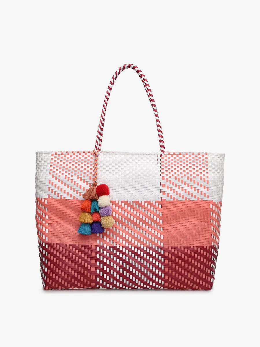 Allie Woven Tote