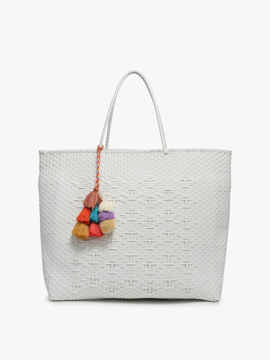 Allie Woven Tote