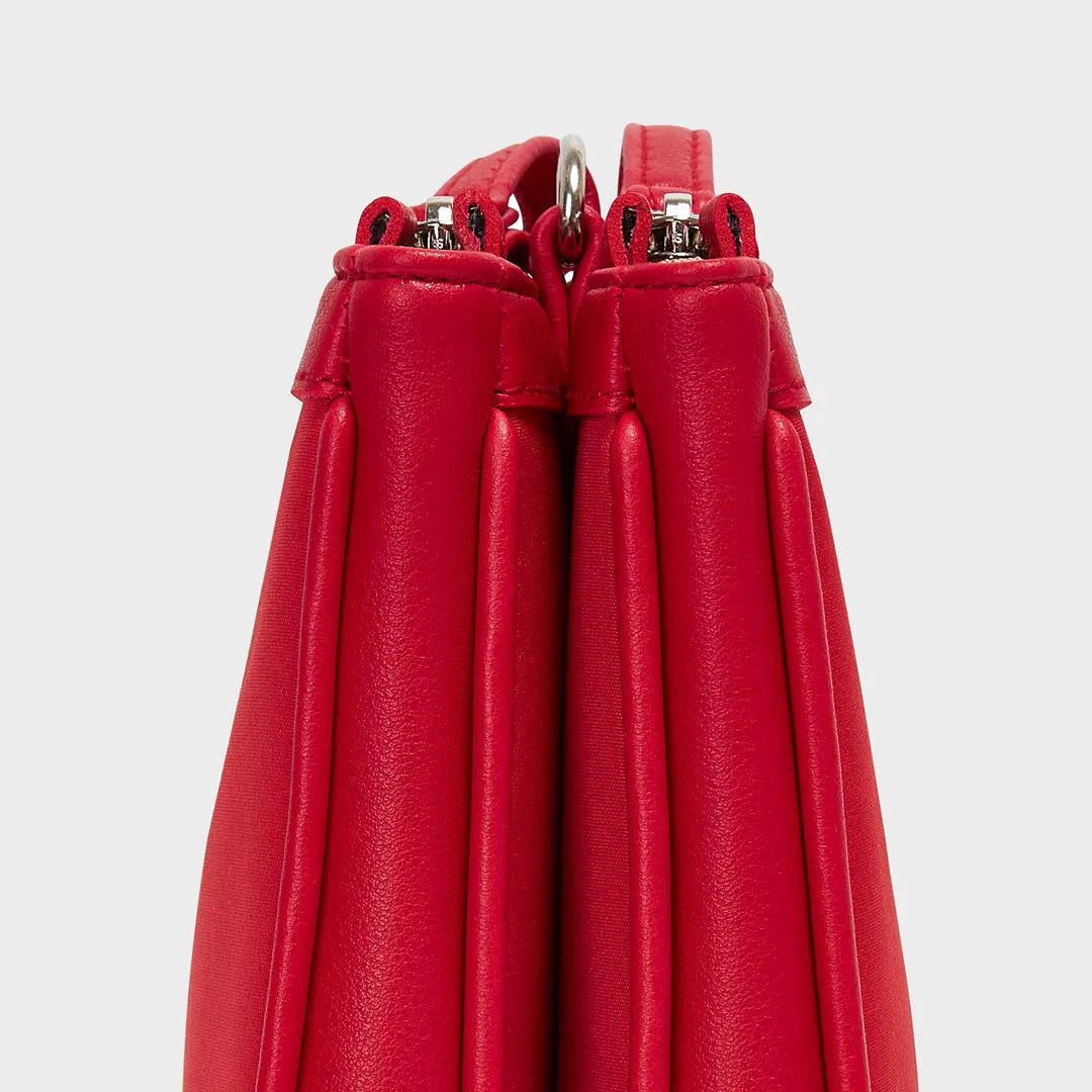 AMSTERDAM NYLON SLING BAG RED