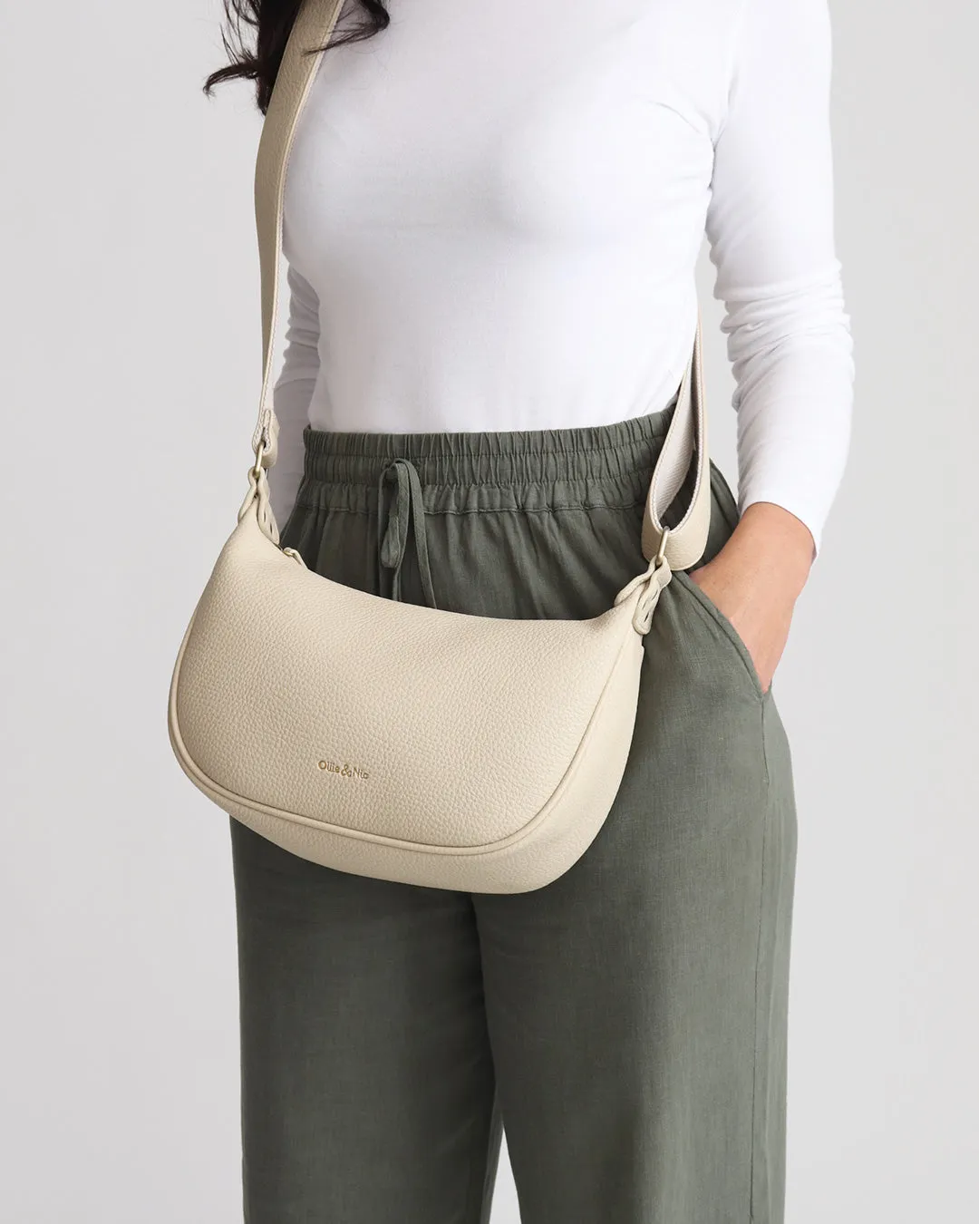 Ashby Sling Bag - Pebble