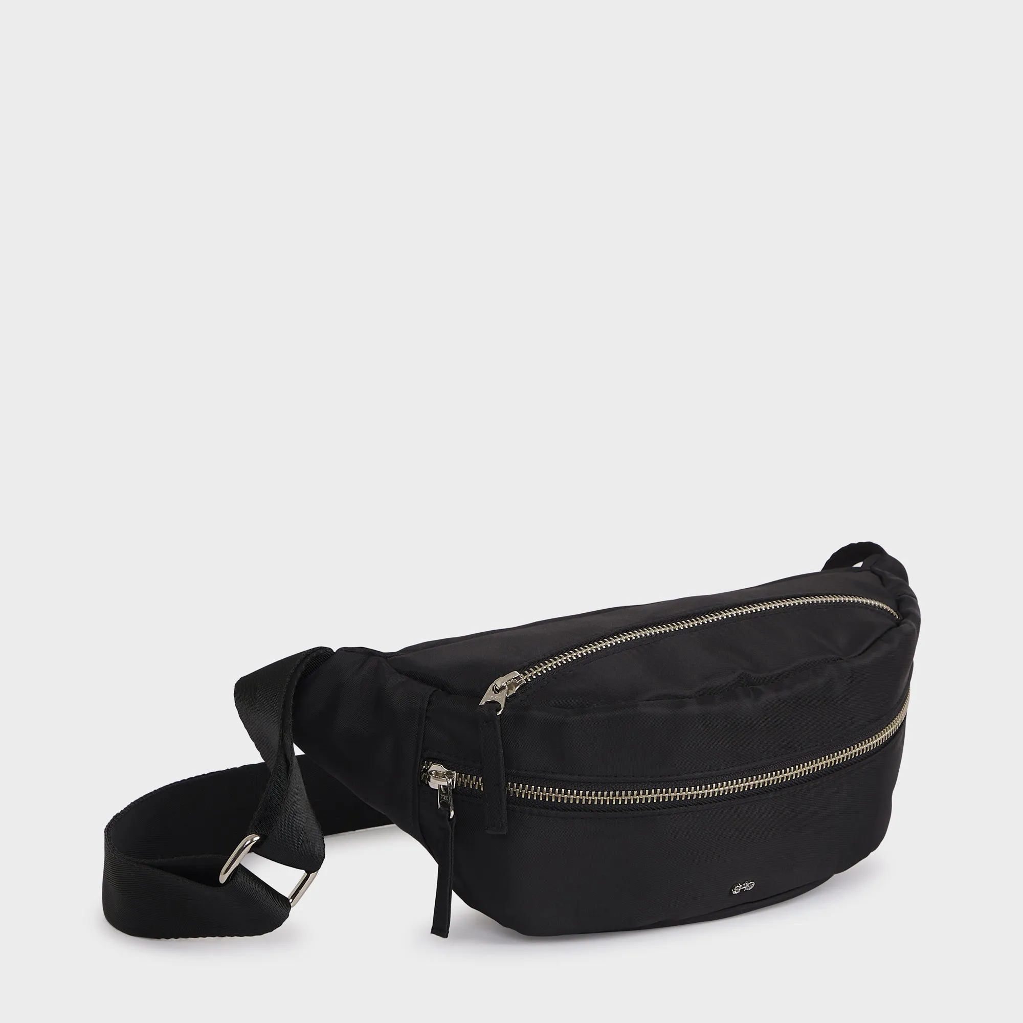 AUCKLAND NYLON CROSSBODY BAG BLACK