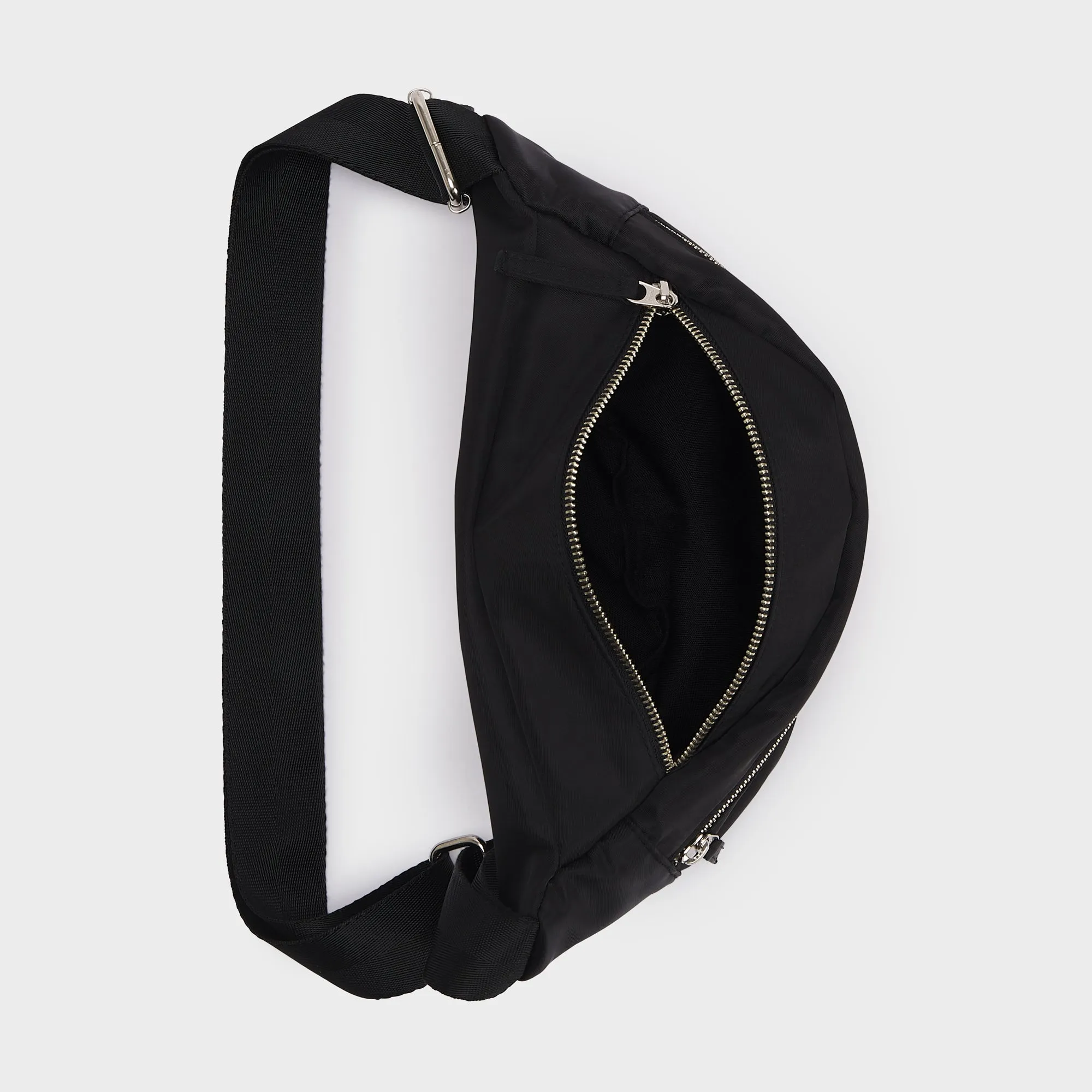 AUCKLAND NYLON CROSSBODY BAG BLACK