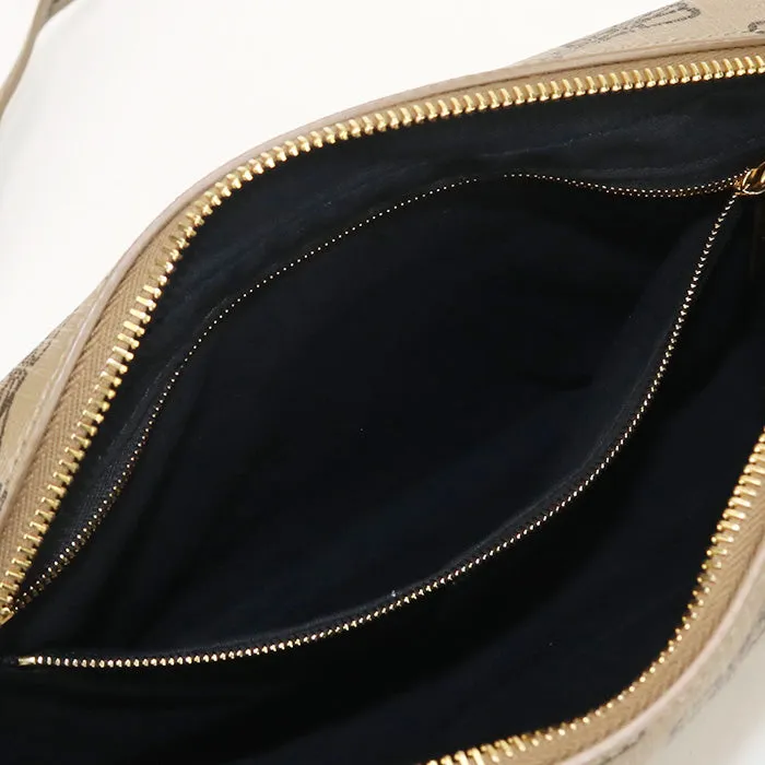 BALENCIAGA 702723 Shoulder Bag BB Monogram Signature Medium Camera Bag Coated canvas Brown unisex