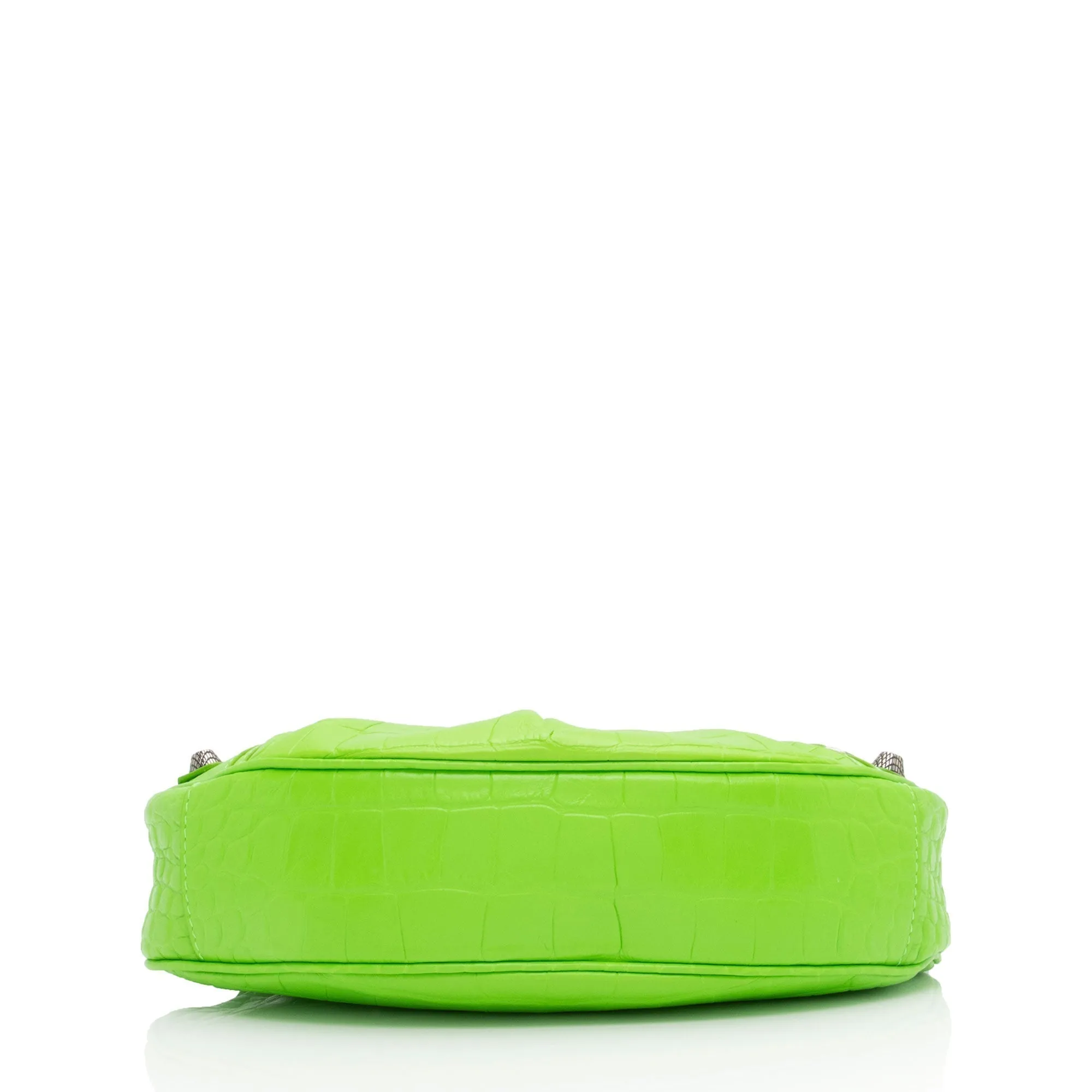 Balenciaga Crocodile Embossed Le Cagole XS Shoulder Bag (SHF-kVl4nx)