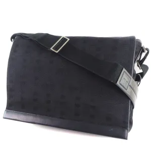 BALLY Shoulder Bag canvas black mens Used