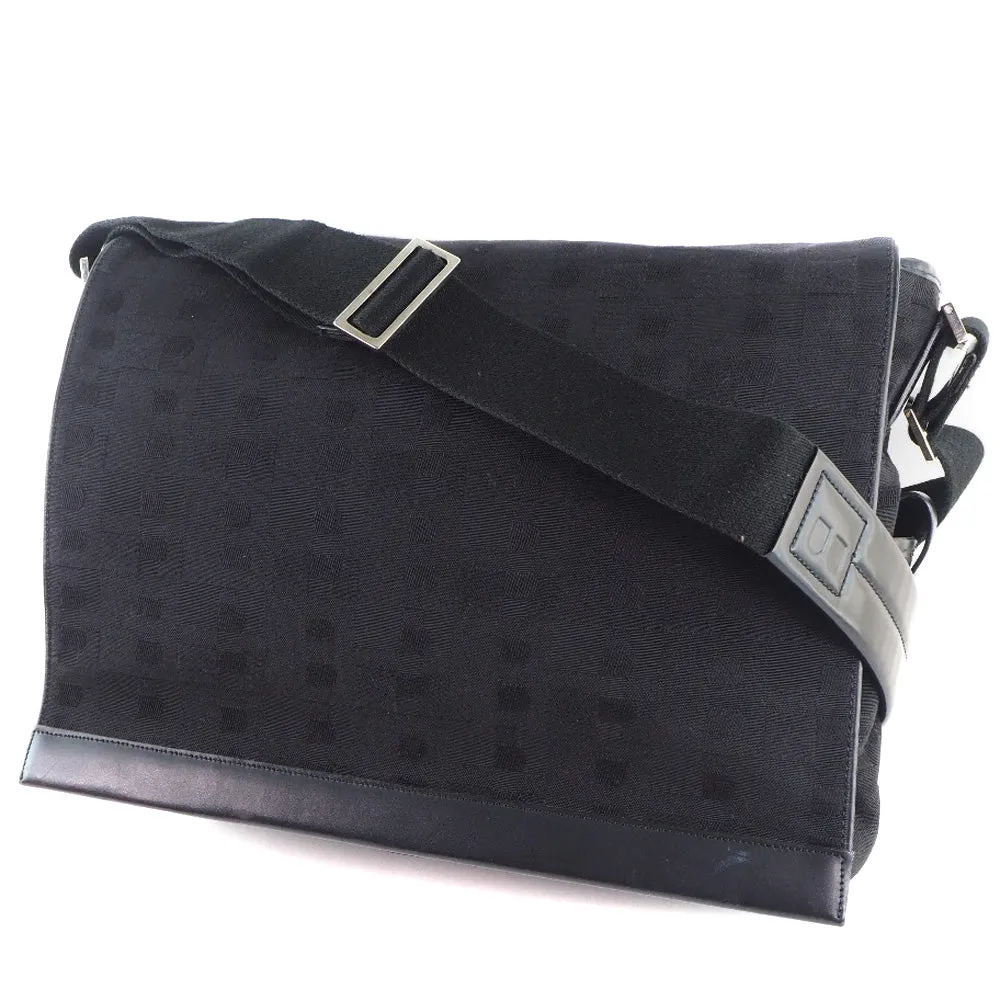 BALLY Shoulder Bag canvas black mens Used