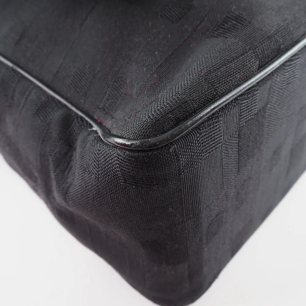 BALLY Shoulder Bag canvas black mens Used