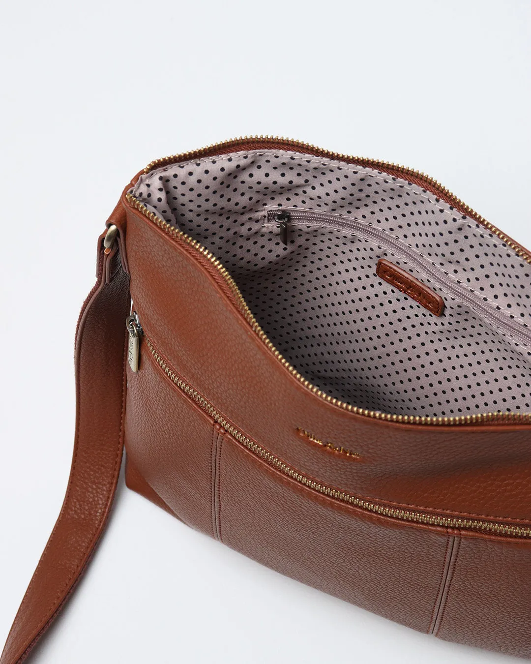 Blake Large Crossbody - Tan