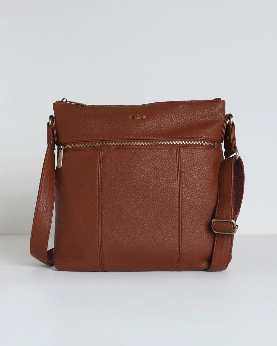 Blake Large Crossbody - Tan