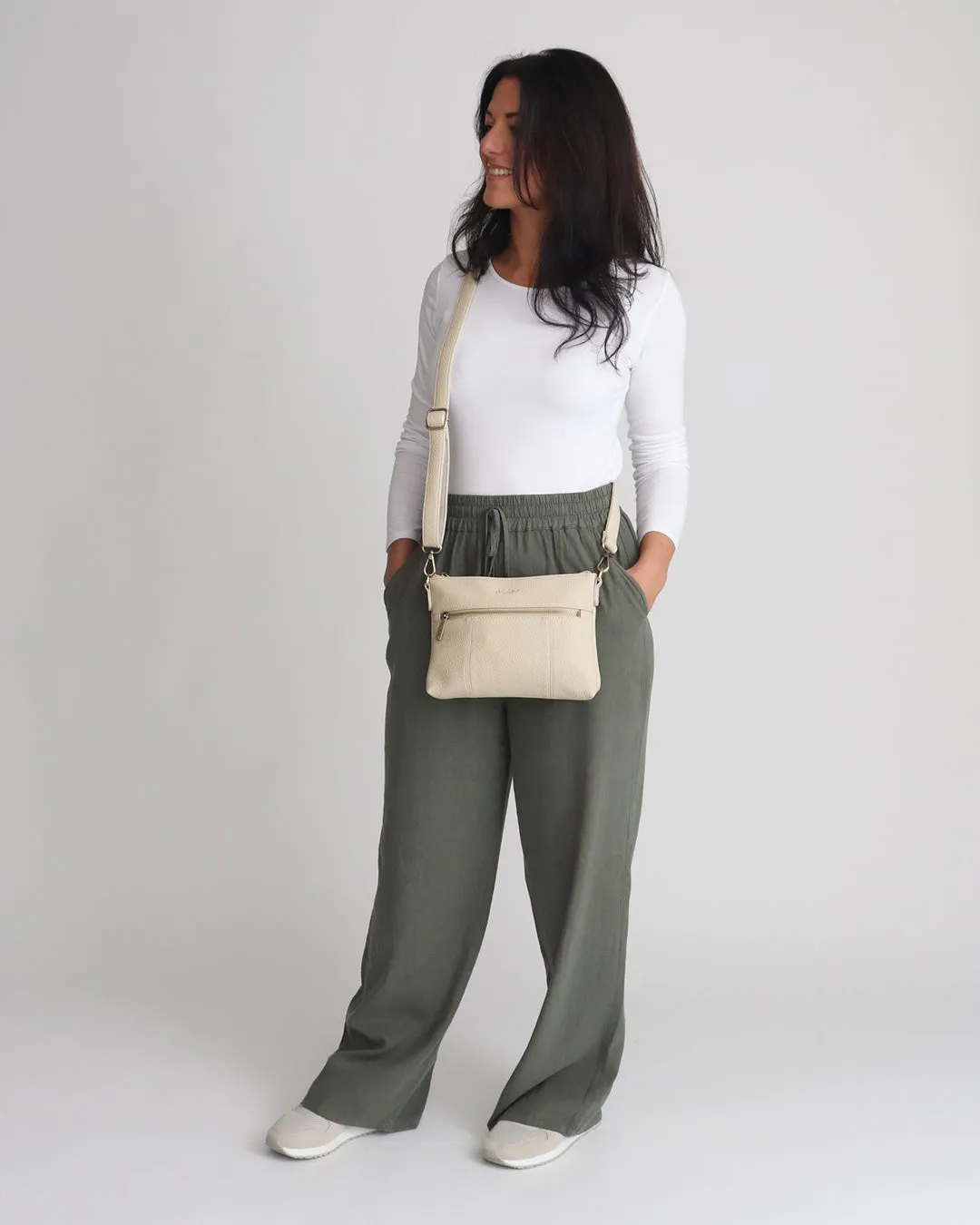 Blake Mini Crossbody - Pebble