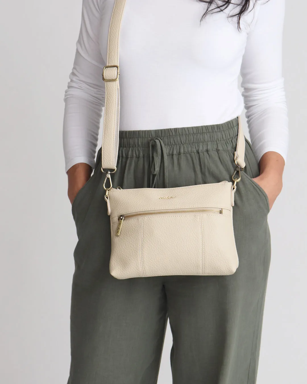 Blake Mini Crossbody - Pebble