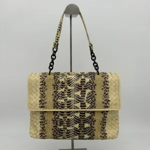 Bottega Veneta Beige PVC Shoulder Bag