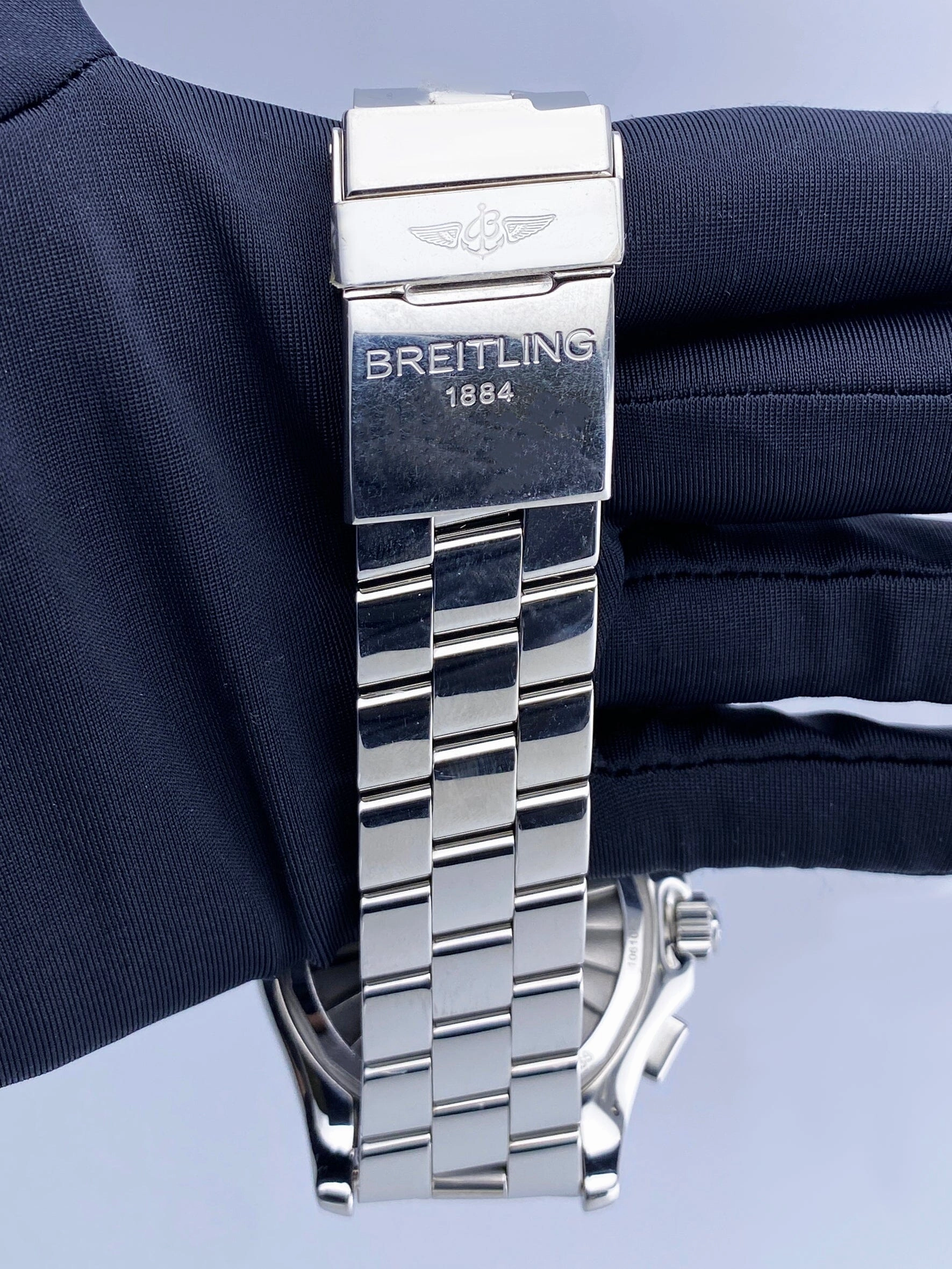 Breitling Airwolf A7836323 Black Dial Steel Mens Watch