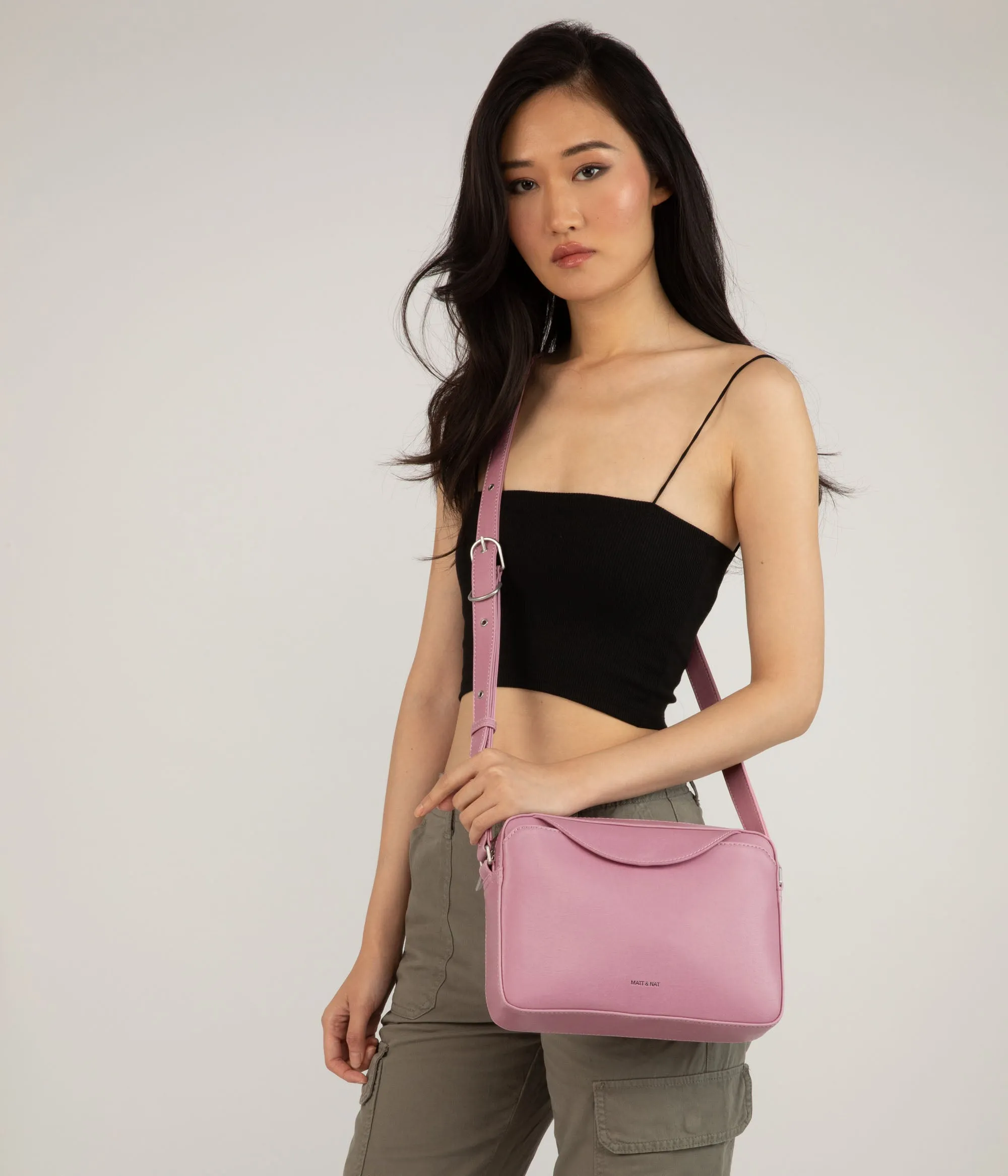 BRIDGE Vegan Crossbody Bag - Vintage