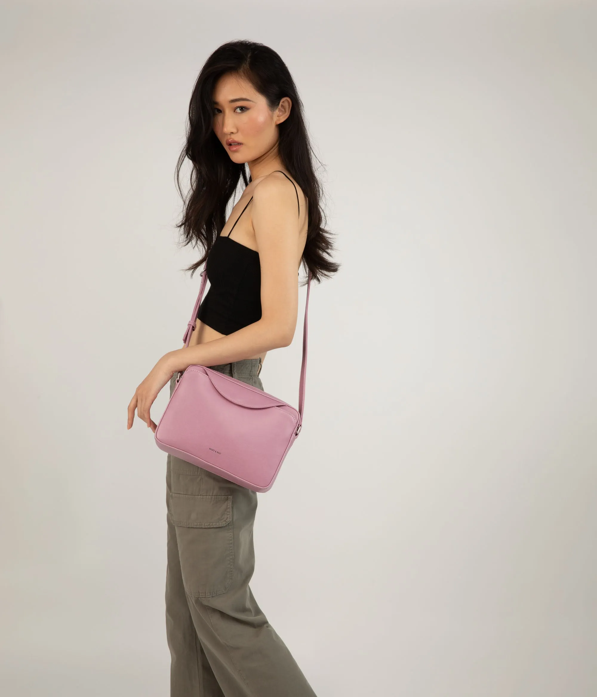 BRIDGE Vegan Crossbody Bag - Vintage