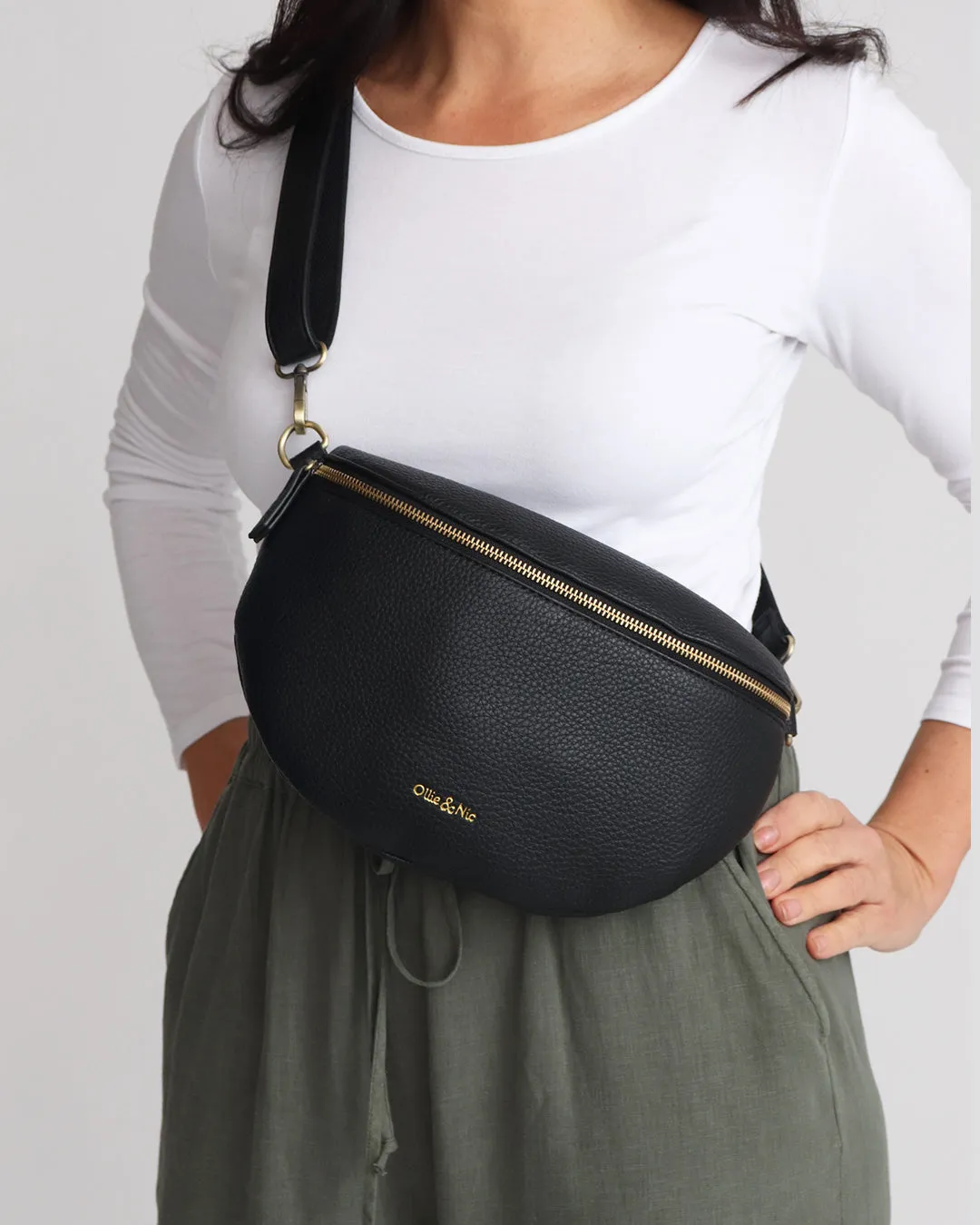 Brooke Belt Bag - Black