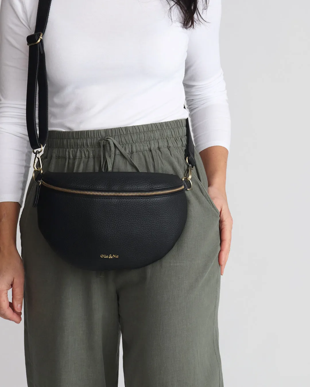 Brooke Belt Bag - Black