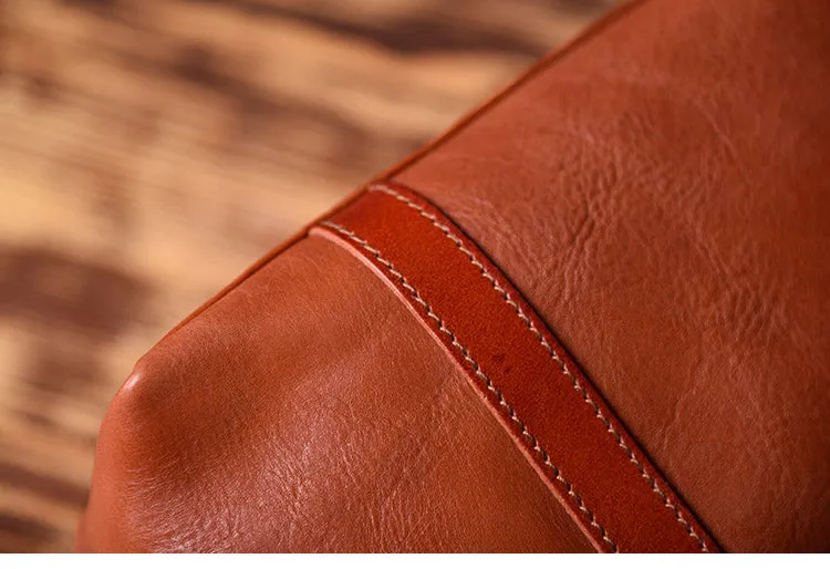 Brown Leather Women Handbag Work Bag Shoulder Bag For Women