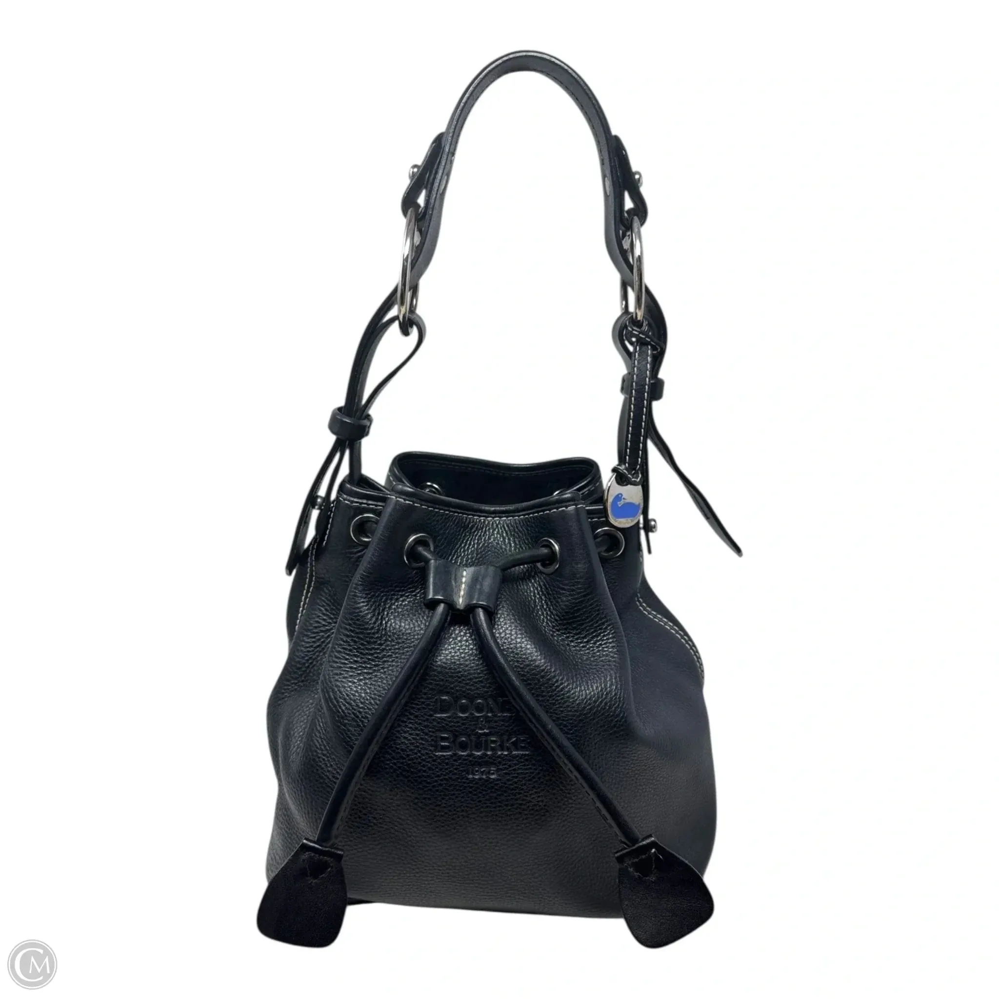 Bucket Handbag Designer By Dooney And Bourke, Size: Medium