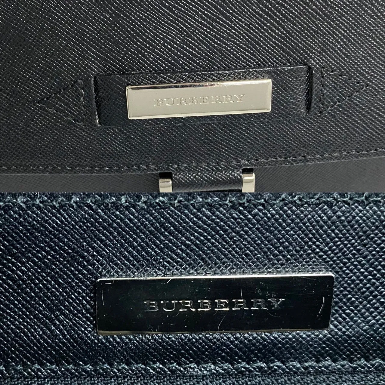 BURBERRY Shoulder Bag leather black
