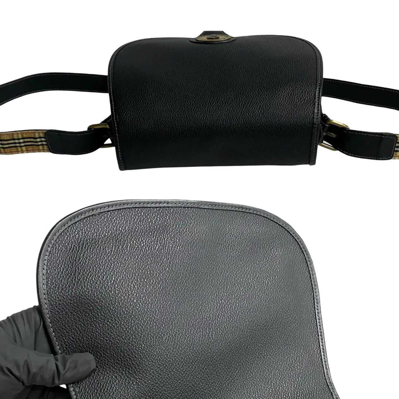 BURBERRY Shoulder Bag Nylon black