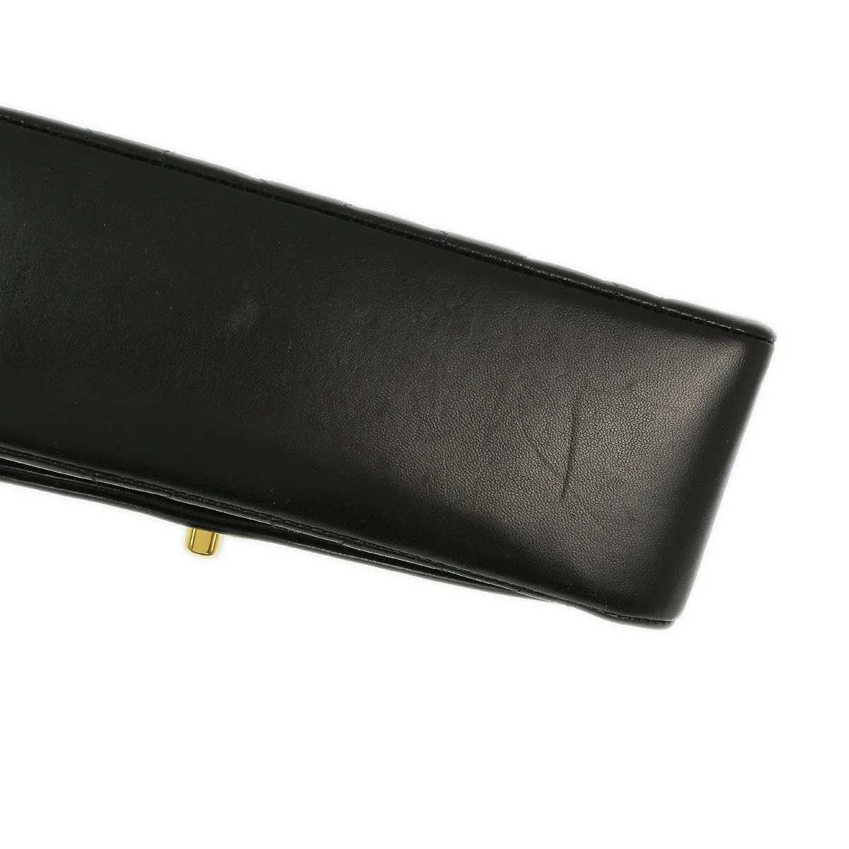 Chanel 1994-1996 Black Lambskin Small Diana Shoulder Bag