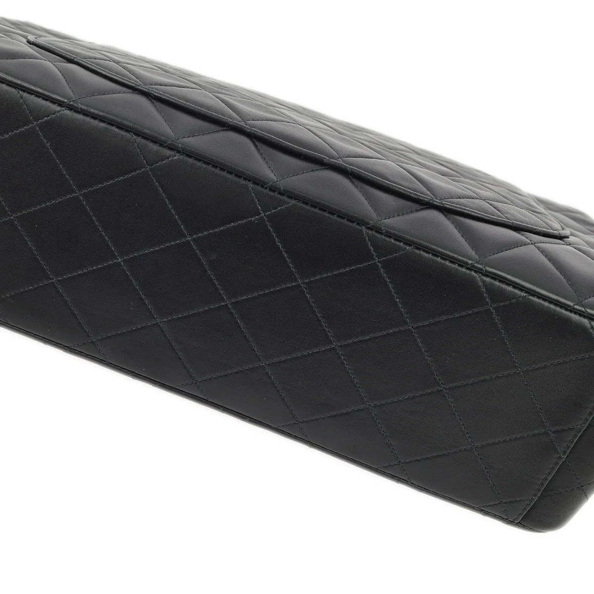 Chanel 1994-1996 Lambskin Maxi Classic Flap Shoulder Bag