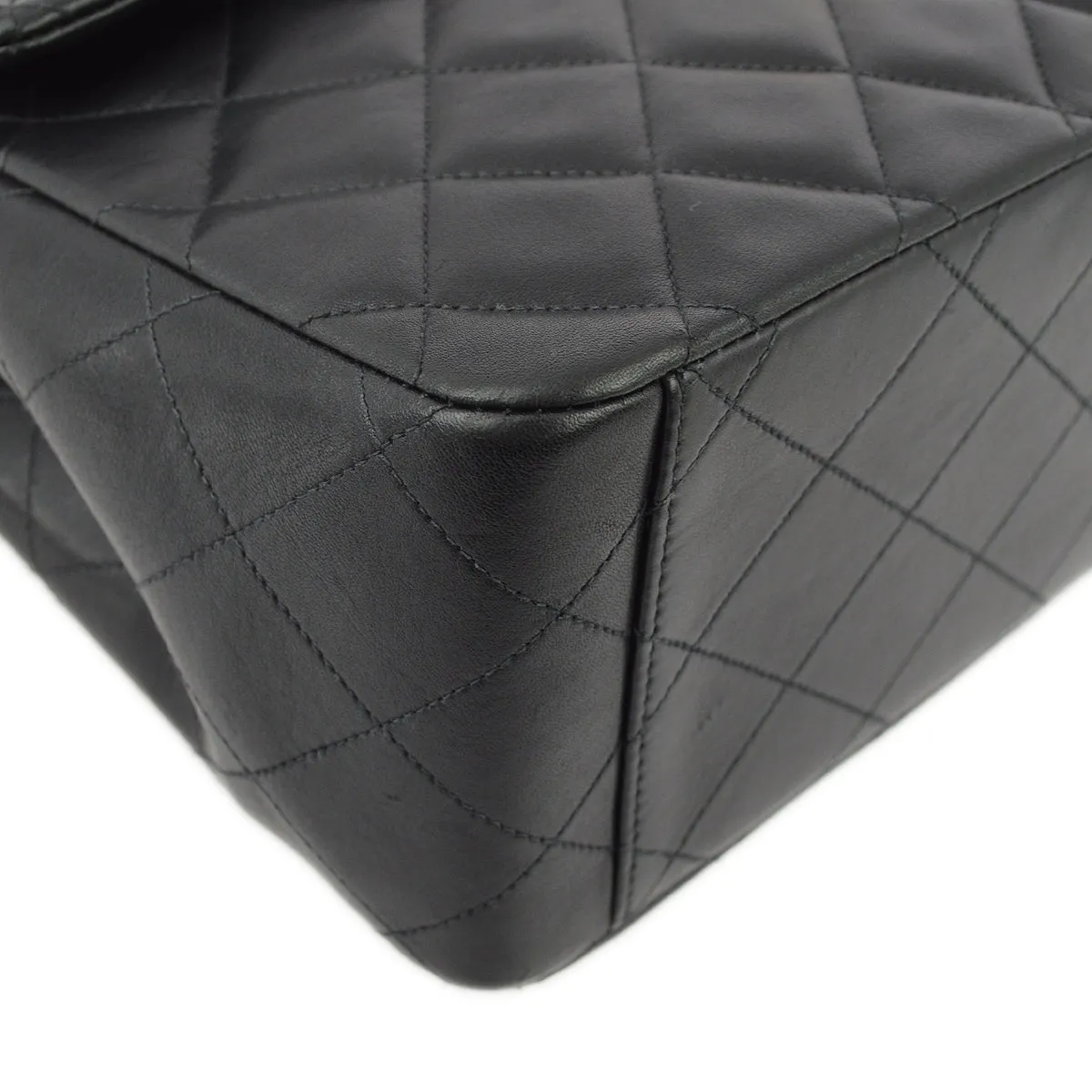 Chanel 1994-1996 Lambskin Maxi Classic Flap Shoulder Bag