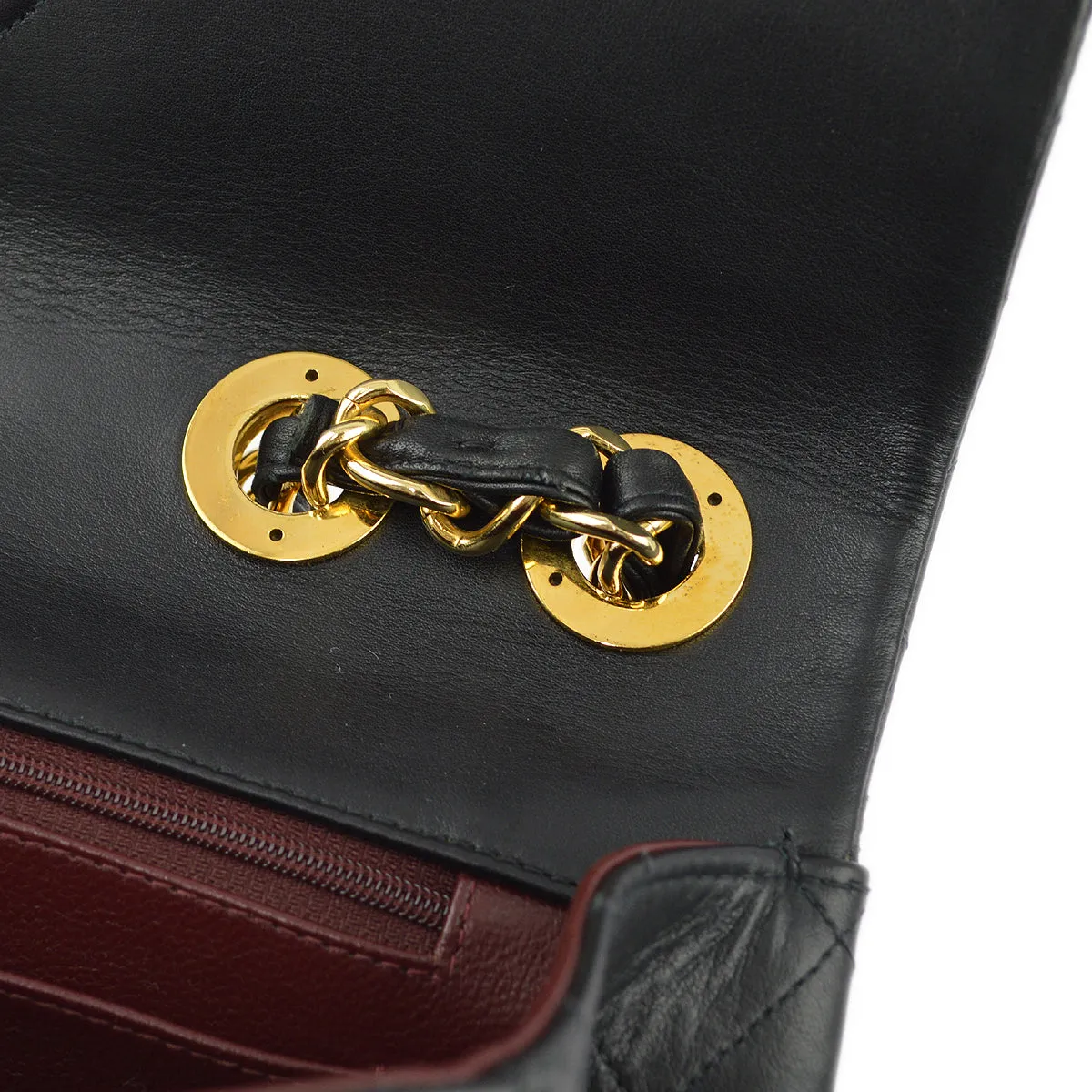 Chanel 1994-1996 Lambskin Maxi Classic Flap Shoulder Bag