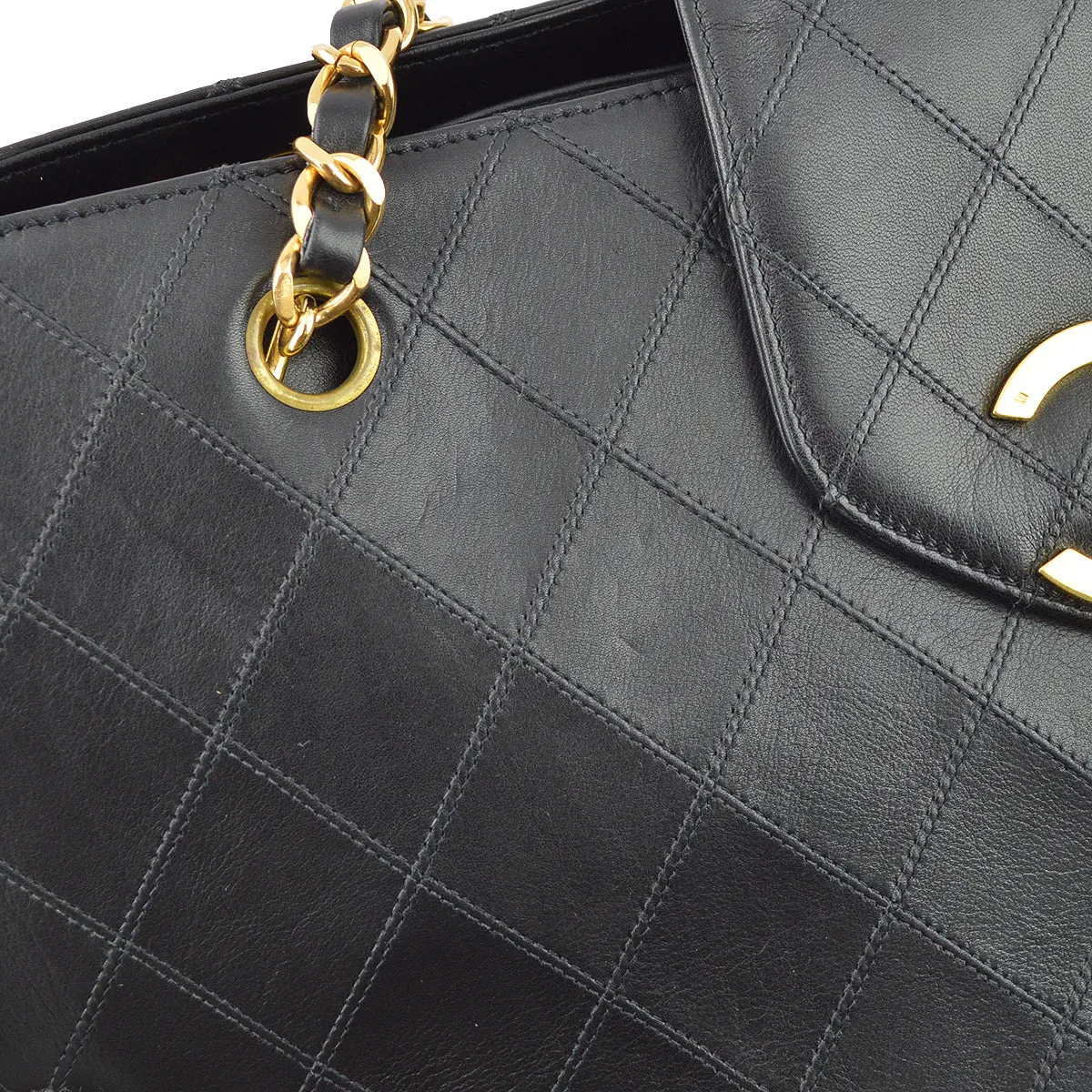 Chanel 1994-1996 Lambskin Supermodel Bicolore Shoulder Bag