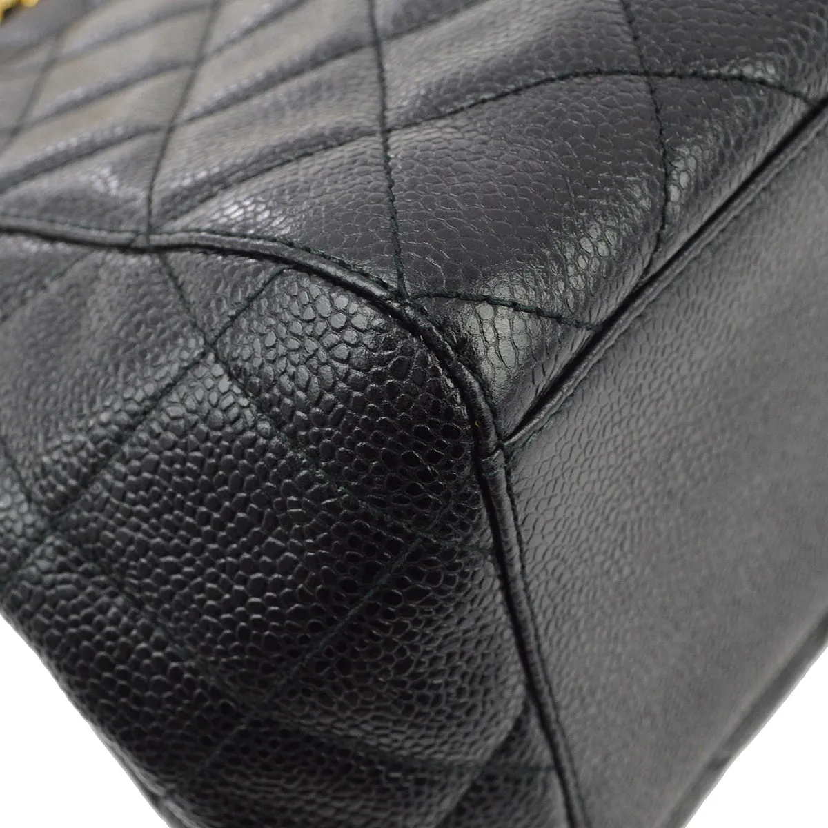 Chanel Black Caviar Shoulder Bag