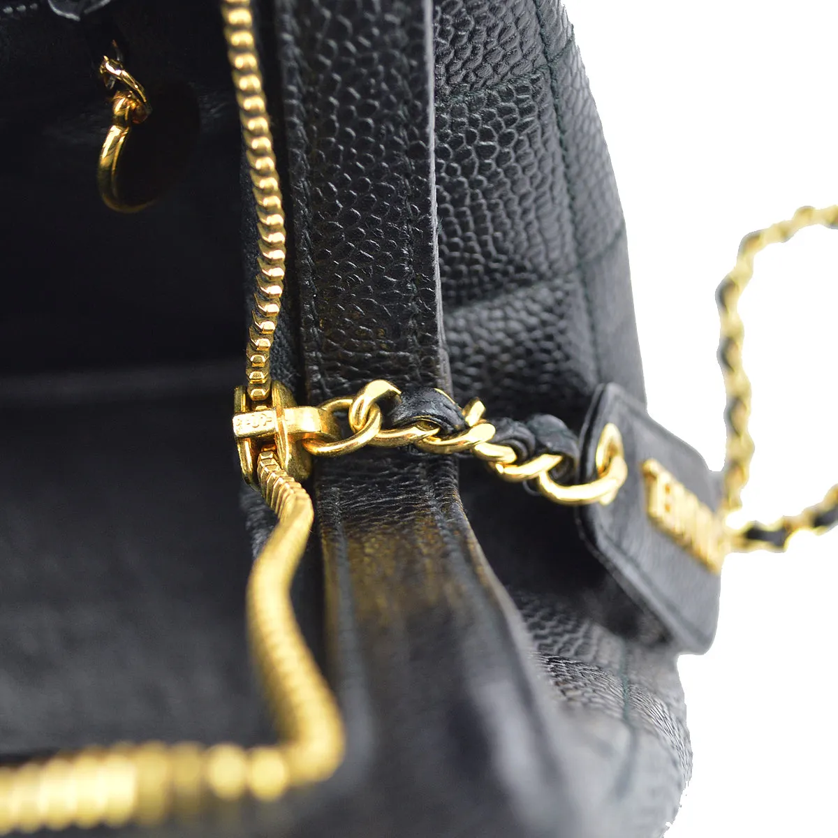 Chanel Black Caviar Shoulder Bag