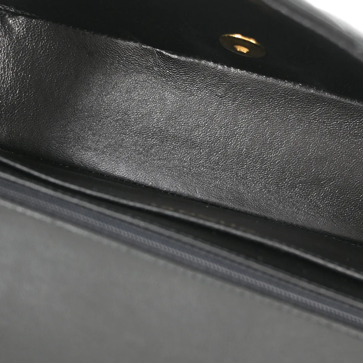 Chanel Black Lambskin Small Diana Shoulder Bag