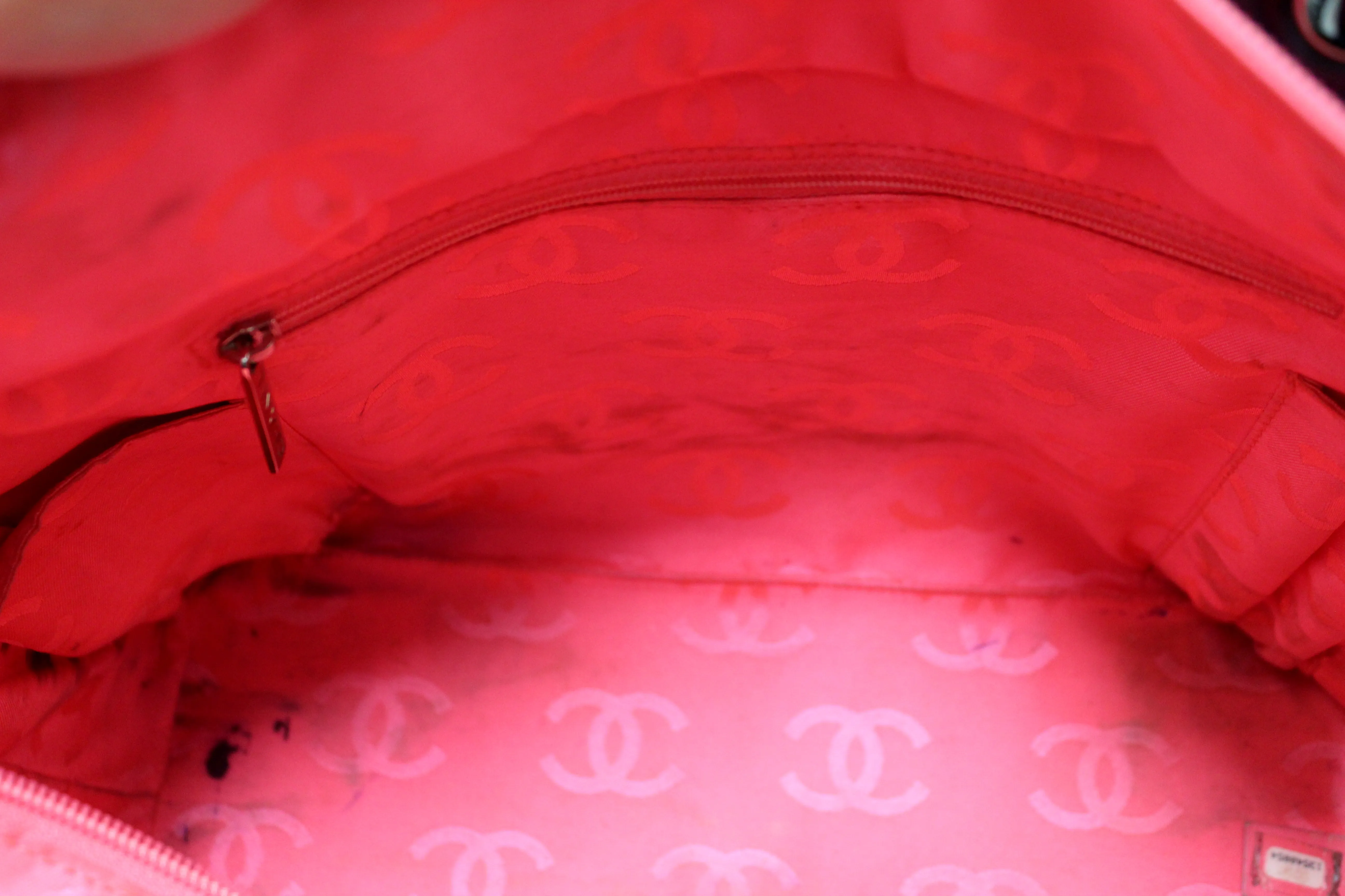 Chanel Black Quilted Calfskin Leather Large Cambon Tote Shoulder Bag