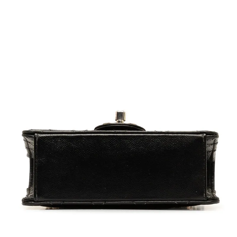 Chanel CC Caviar Mini Classic Crossbody Bag  Leather Shoulder Bag in Good condition