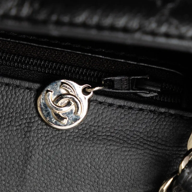Chanel CC Caviar Mini Classic Crossbody Bag  Leather Shoulder Bag in Good condition