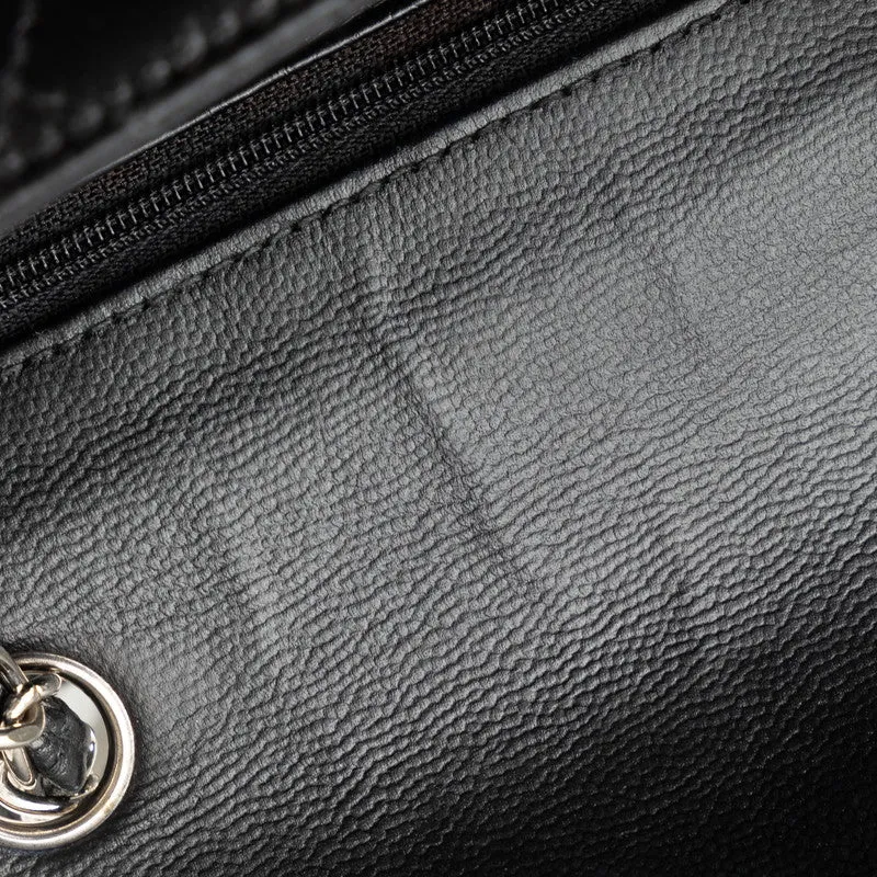 Chanel CC Caviar Mini Classic Crossbody Bag  Leather Shoulder Bag in Good condition