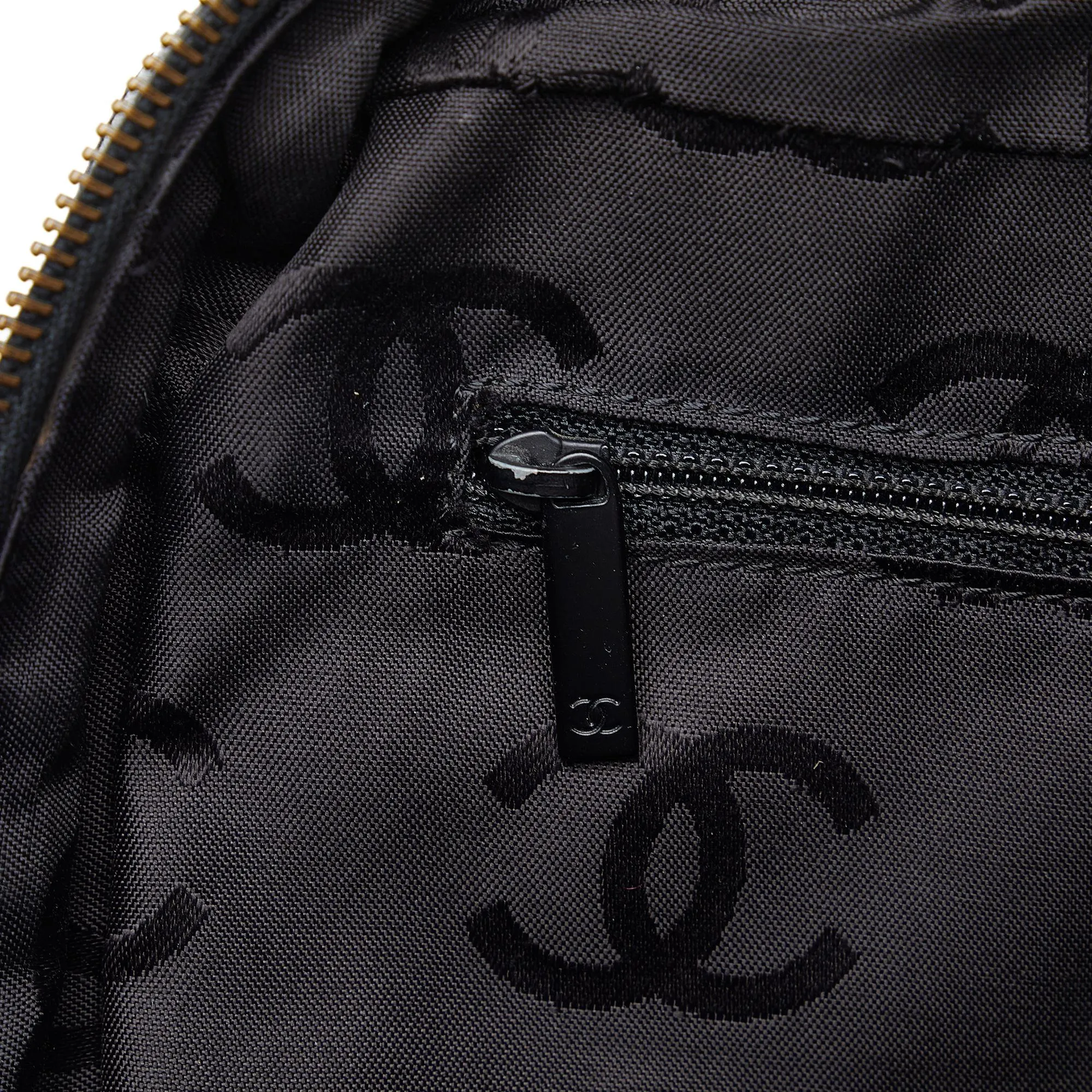 Chanel Cotton Choco Bar Shoulder Bag (SHG-05HMsv)