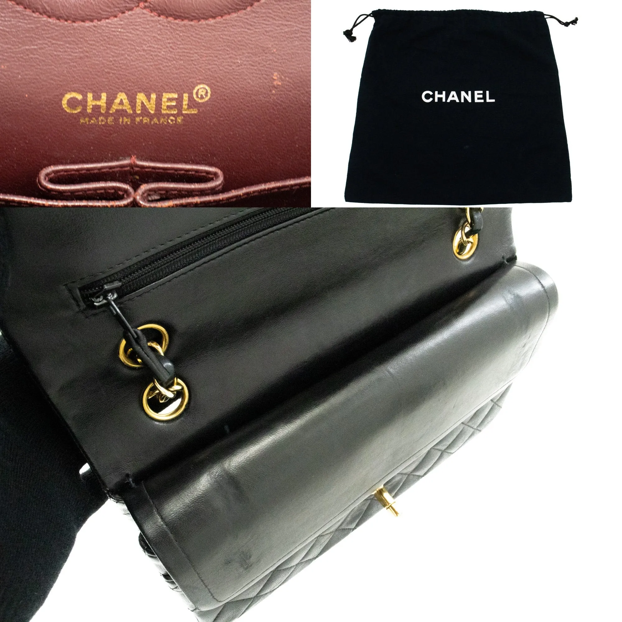 CHANEL Double flap Shoulder Bag