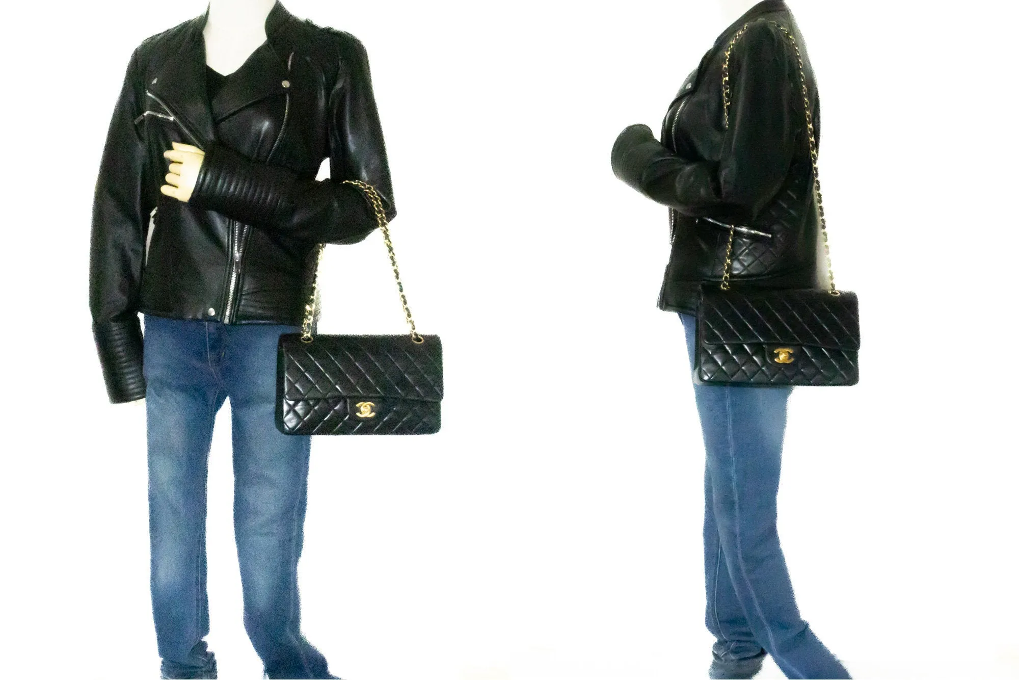 CHANEL Double flap Shoulder Bag
