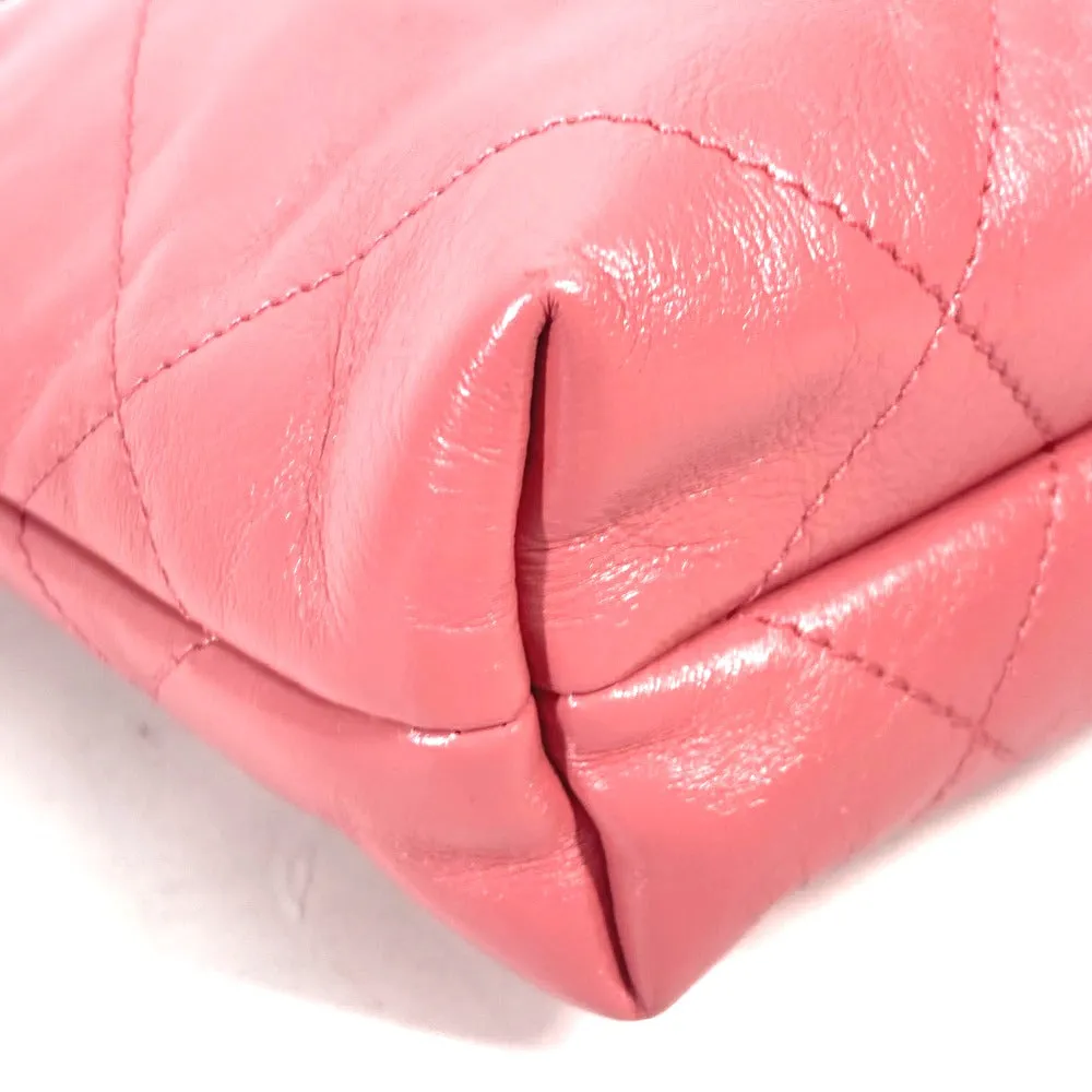 CHANEL Shoulder Bag AS3980 Calfskin pink Chain chanel 22 Women Used