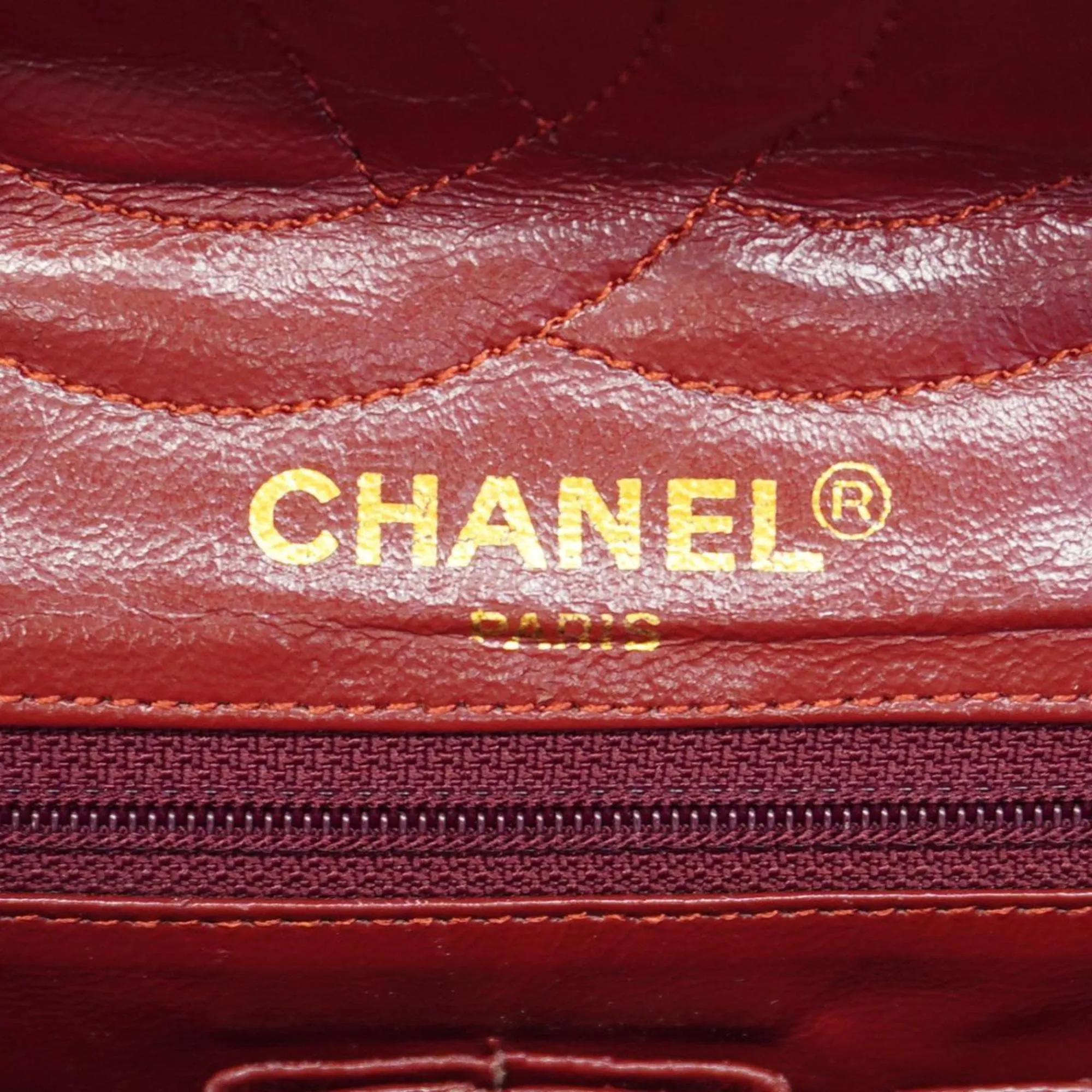 Chanel Shoulder Bag Matelasse Paris Limited W Flap Chain Lambskin Black Women's